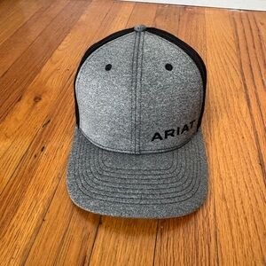Ariat Heather Gray and Black Trucker Hat